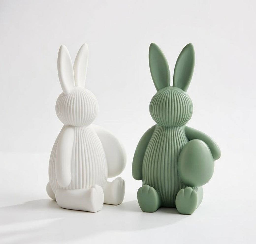 Duo de lapin décoratifs PRIMORA